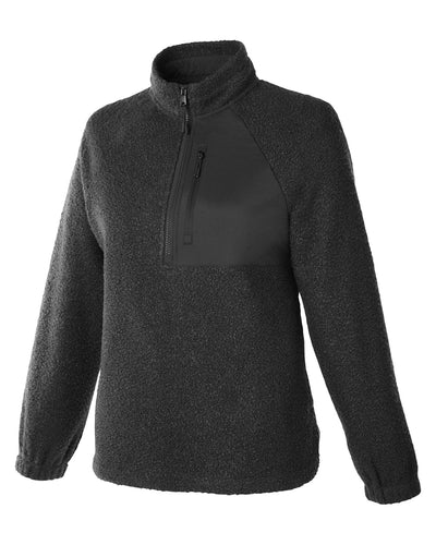 North End Ladies' Aura Sweater Fleece Quarter-Zip