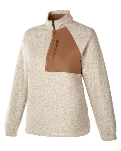 North End Ladies' Aura Sweater Fleece Quarter-Zip