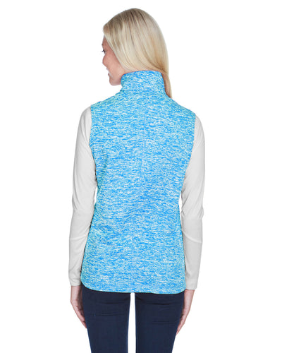 J America Ladies' Lasic Cosmic Fleece Vest