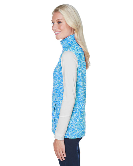 J America Ladies' Lasic Cosmic Fleece Vest J. America