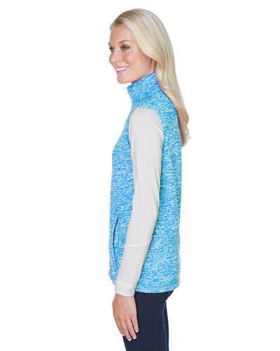 J America Ladies' Lasic Cosmic Fleece Vest