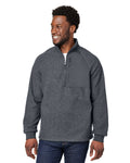 North End Men's Aura Sweater Fleece Quarter-Zip North End