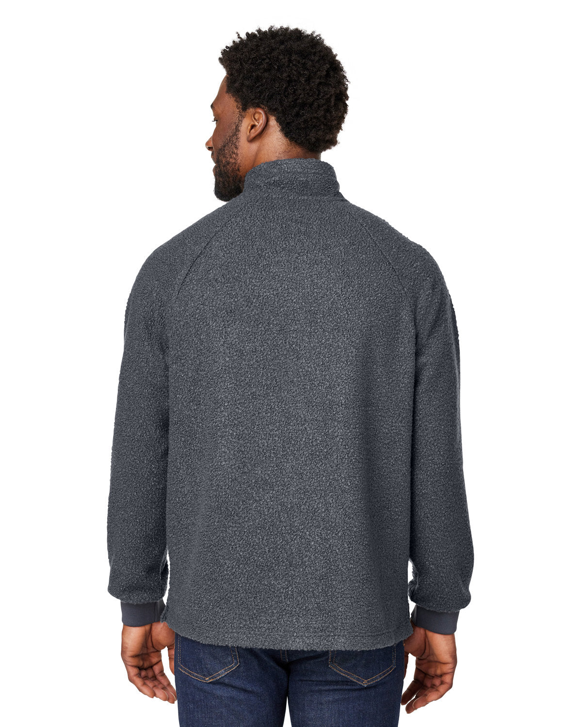North End Men's Aura Sweater Fleece Quarter-Zip North End