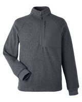 North End Men's Aura Sweater Fleece Quarter-Zip North End