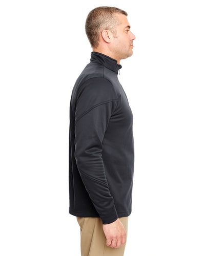 UltraClub Adult Cool & Dry Sport Quarter-Zip Pullover Fleece