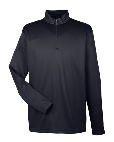 UltraClub Adult Cool & Dry Sport Quarter-Zip Pullover Fleece