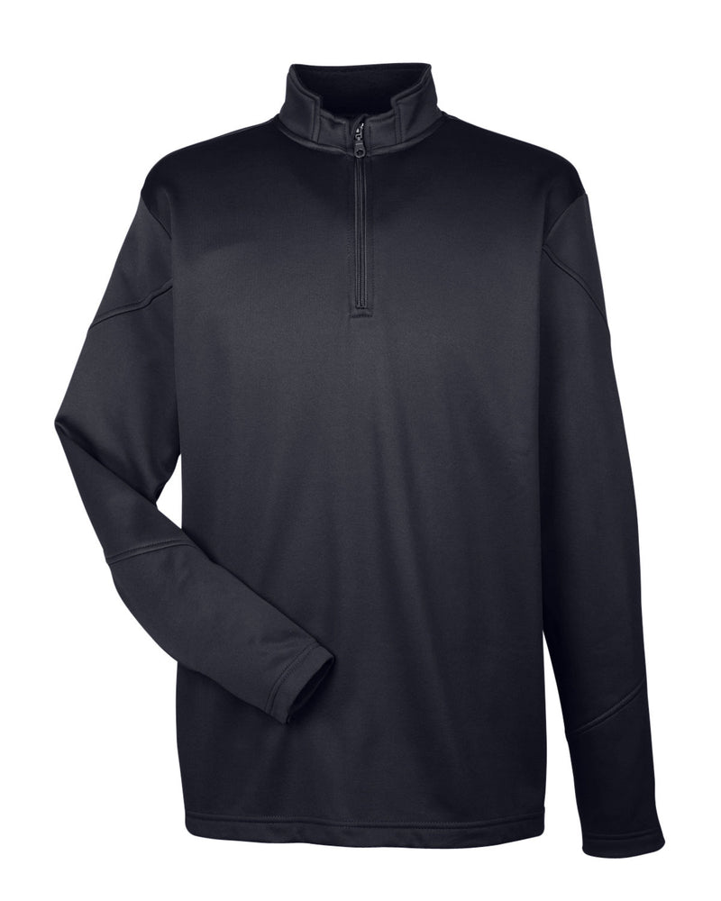 UltraClub Adult Cool & Dry Sport Quarter-Zip Pullover Fleece