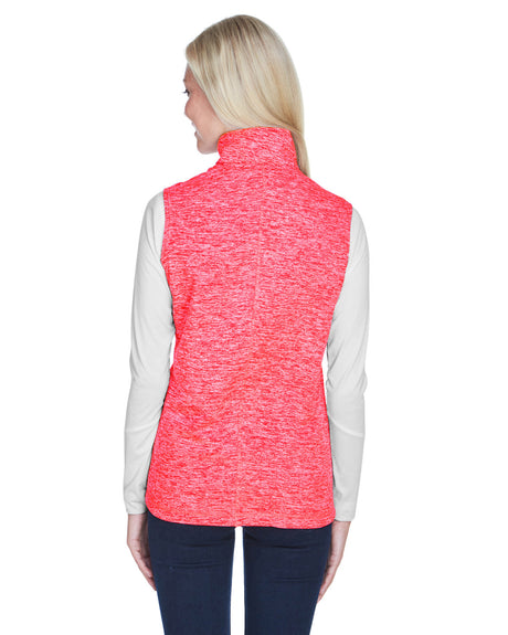 J America Ladies' Lasic Cosmic Fleece Vest J. America