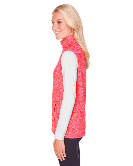 J America Ladies' Lasic Cosmic Fleece Vest J. America