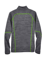North End Men's Flux Mélange Bonded Fleece Jacket North End