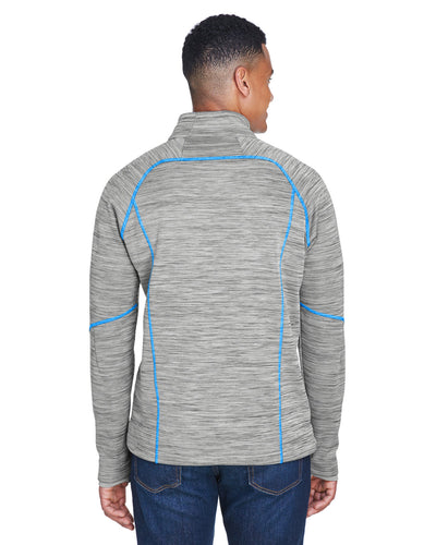 North End Men's Flux Mélange Bonded Fleece Jacket