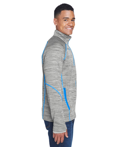 North End Men's Flux Mélange Bonded Fleece Jacket