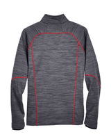 North End Men's Flux Mélange Bonded Fleece Jacket North End