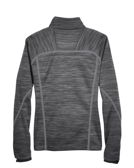North End Ladies' Flux Mélange Bonded Fleece Jacket North End