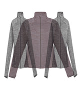 North End Ladies' Flux Mélange Bonded Fleece Jacket North End