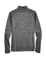 North End Men's Flux Mélange Bonded Fleece Jacket North End