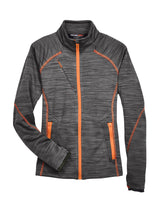 North End Ladies' Flux Mélange Bonded Fleece Jacket North End