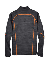 North End Men's Flux Mélange Bonded Fleece Jacket North End