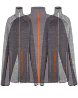North End Men's Flux Mélange Bonded Fleece Jacket North End