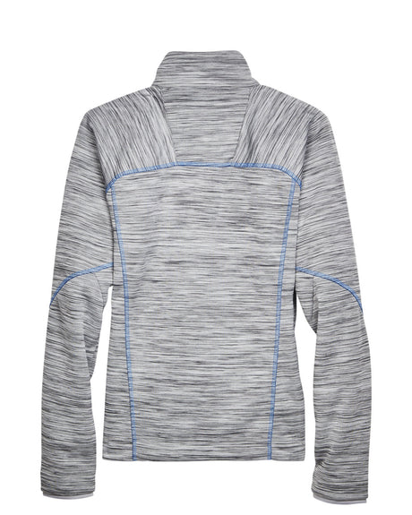 North End Ladies' Flux Mélange Bonded Fleece Jacket North End