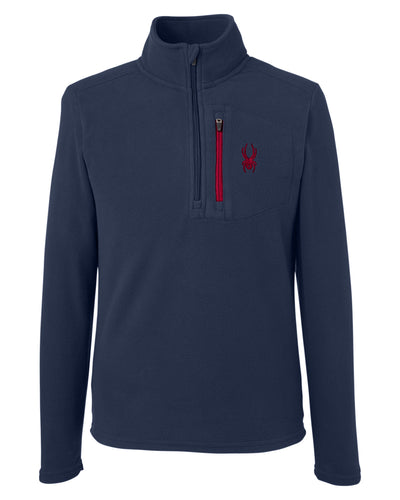 Spyder Men's Transport Quarter-Zip Fleece Pullover