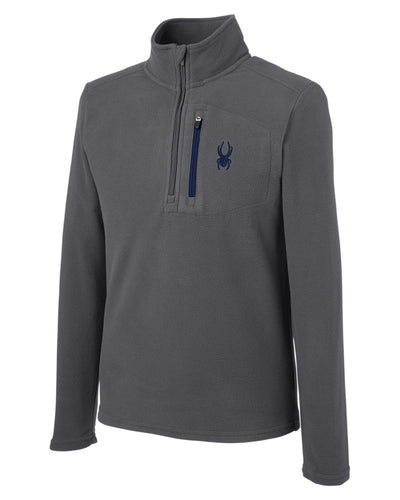 Spyder Men's Transport Quarter-Zip Fleece Pullover