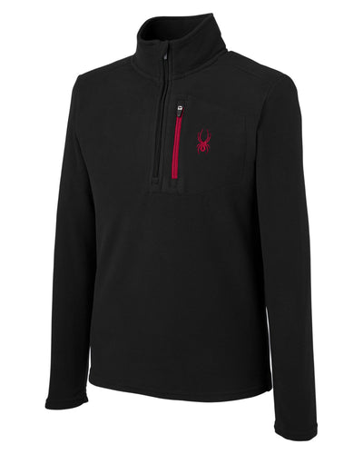 Spyder Men's Transport Quarter-Zip Fleece Pullover