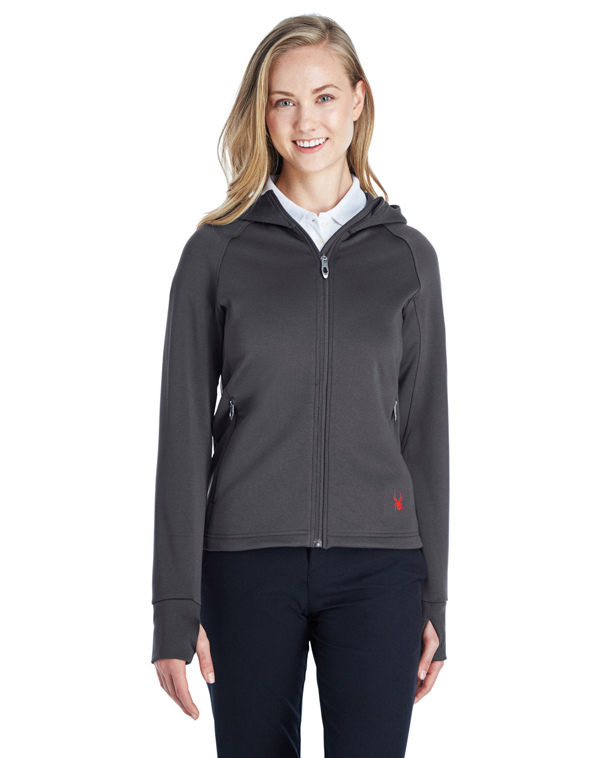 Spyder Ladies' Hayer Full-Zip Hooded Fleece Jacket Spyder