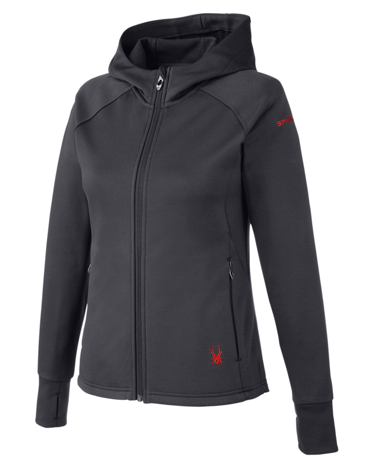 Spyder Ladies' Hayer Full-Zip Hooded Fleece Jacket Spyder