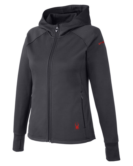Spyder Ladies' Hayer Full-Zip Hooded Fleece Jacket Spyder