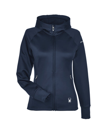 Spyder Ladies' Hayer Full-Zip Hooded Fleece Jacket Spyder
