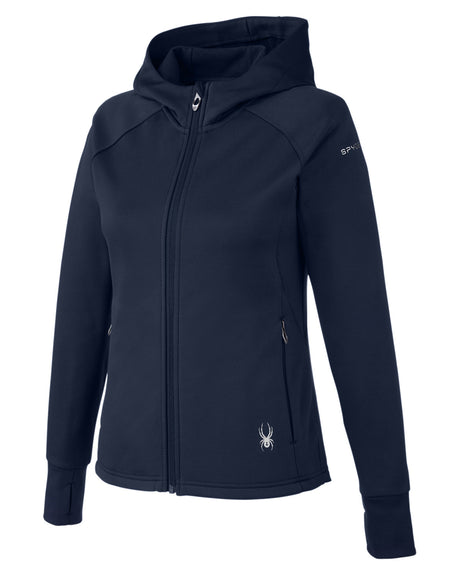 Spyder Ladies' Hayer Full-Zip Hooded Fleece Jacket Spyder