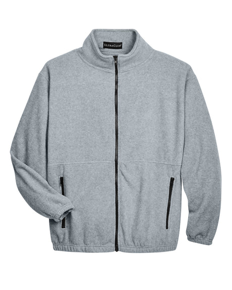 UltraClub Men's Iceberg Fleece Full-Zip Jacket UltraClub