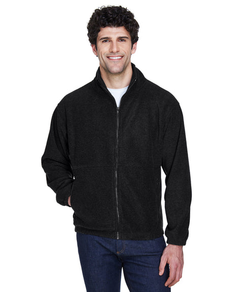 UltraClub Men's Iceberg Fleece Full-Zip Jacket UltraClub