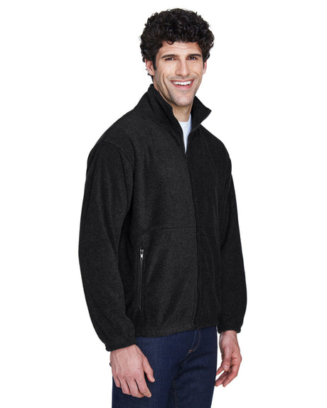 UltraClub Men's Iceberg Fleece Full-Zip Jacket UltraClub
