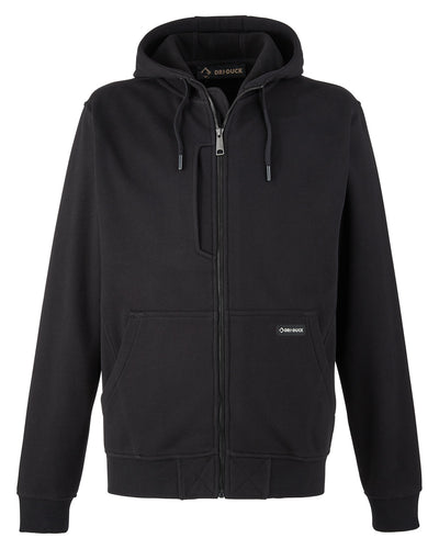 Dri Duck Men's Bateman Power Full Zip Hooded Fleece
