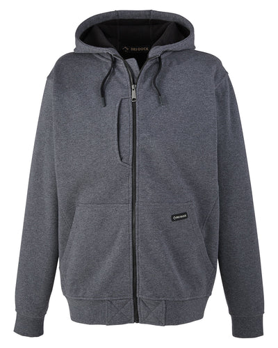 Dri Duck Men's Bateman Power Full Zip Hooded Fleece