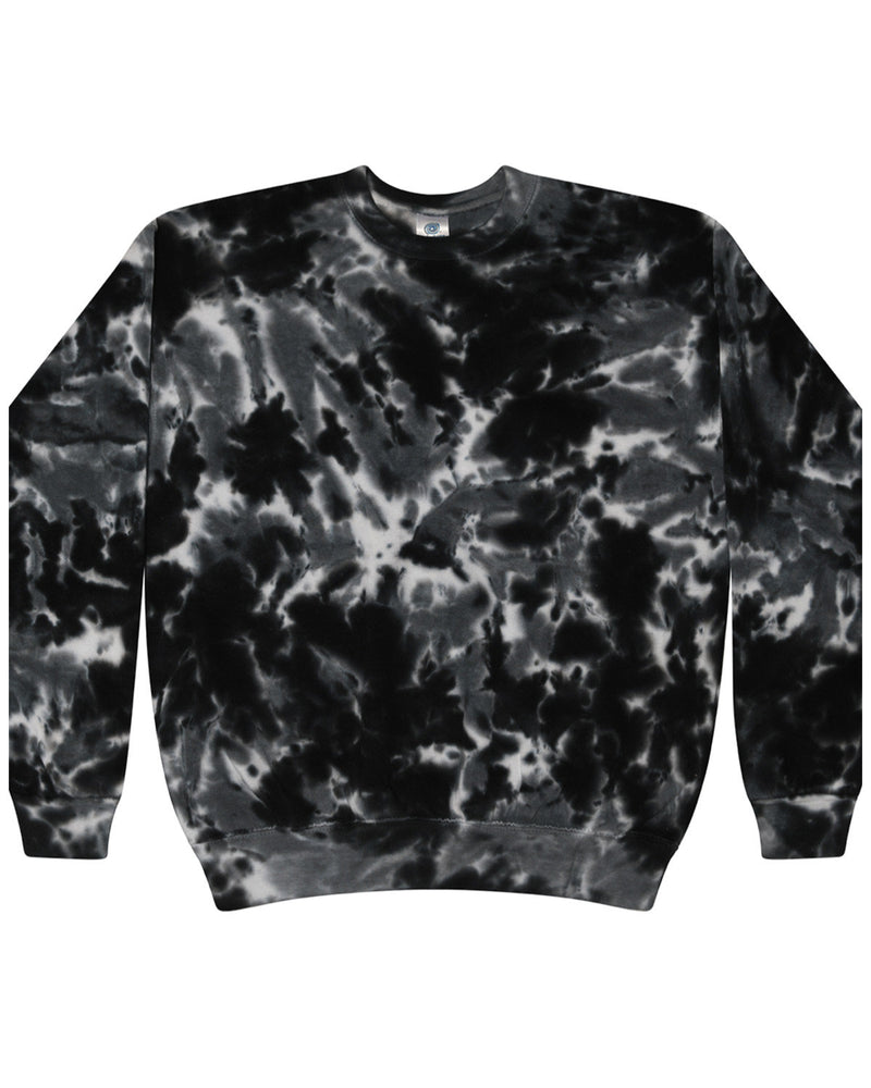 Tie-Dye Adult 8.5 oz., 80/20 crew neck fleece