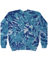 Tie-Dye Adult 8.5 oz., 80/20 crew neck fleece Tie-Dye
