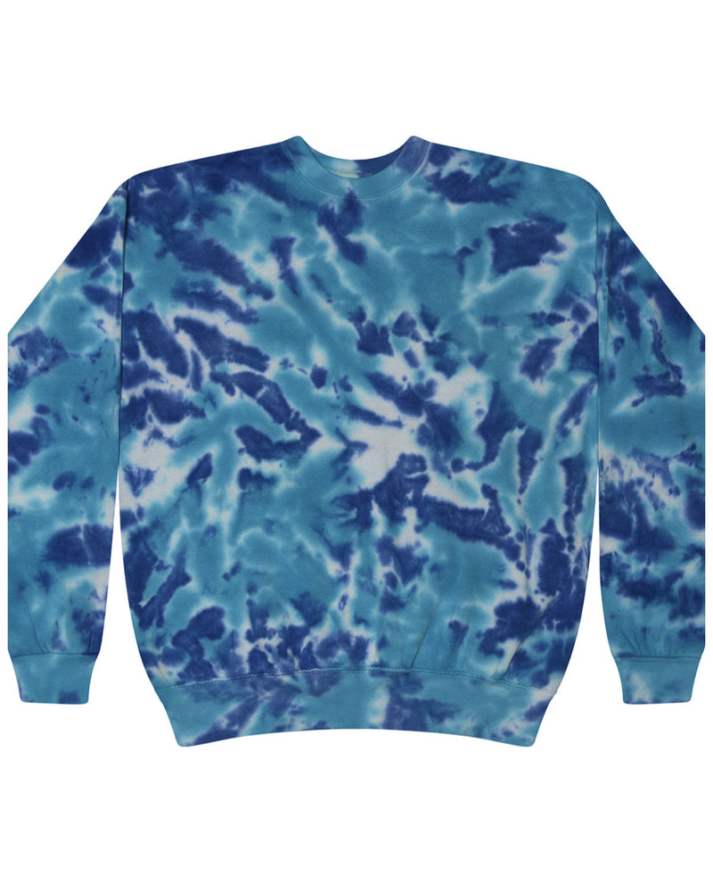 Tie-Dye Adult 8.5 oz., 80/20 crew neck fleece