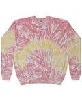 Tie-Dye Adult 8.5 oz., 80/20 crew neck fleece Tie-Dye