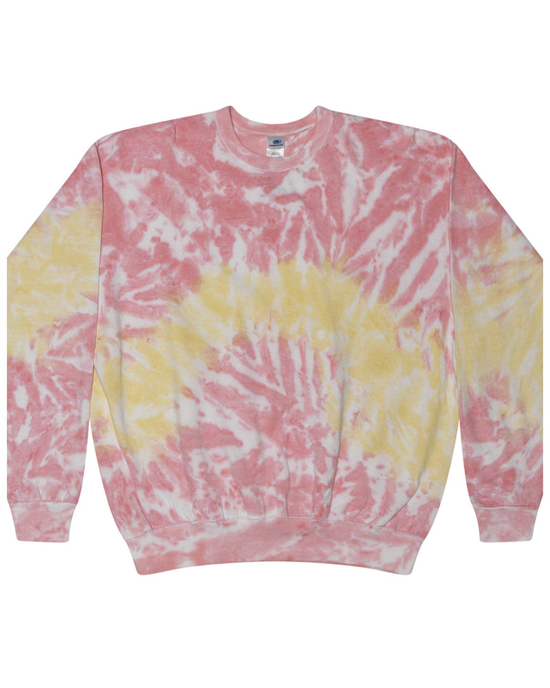Tie-Dye Adult 8.5 oz., 80/20 crew neck fleece