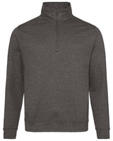 Just Hoods By AWDis Unisex Sophomore Quarter-Zip Fleece AWDis