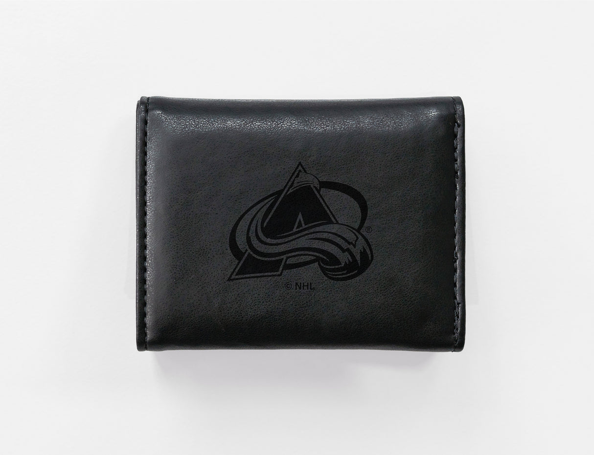 NHL Colorado Avalanche Laser Engraved Trifold Fan Gear NHL Colorado Avalanche