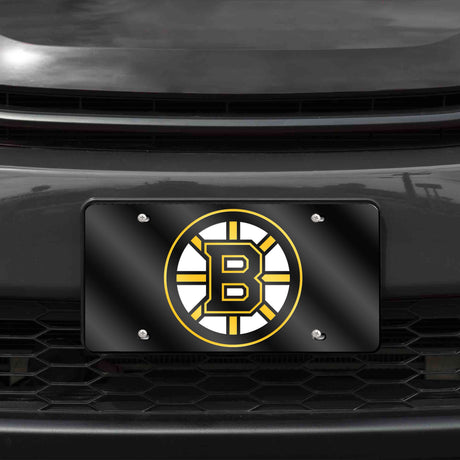 NHL Boston Bruins Laser Cut Automobile Tag Fan Gear NHL Boston Bruins