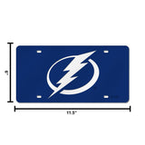NHL Tampa Bay Lightning Laser Cut Automobile Tag Fan Gear NHL Tampa Bay Lightning