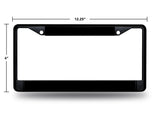 NHL Los Angeles Kings Black Chrome License Plate Frame Fan Gear NHL Los Angeles Kings