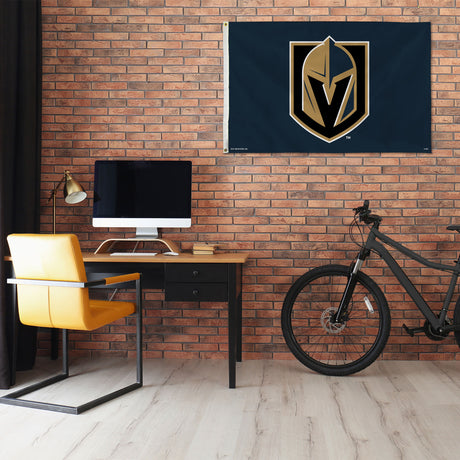 NHL Vegas Golden Knights 3x5 Banner Flag Fan Gear NHL Vegas Golden Knights