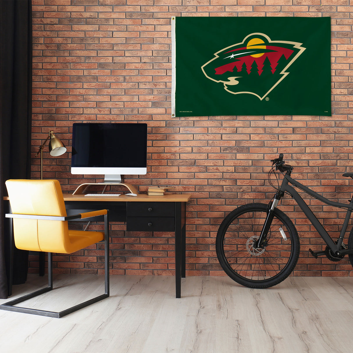 NHL Minnesota Wild 3x5 Banner Flag Fan Gear NHL Minnesota Wild