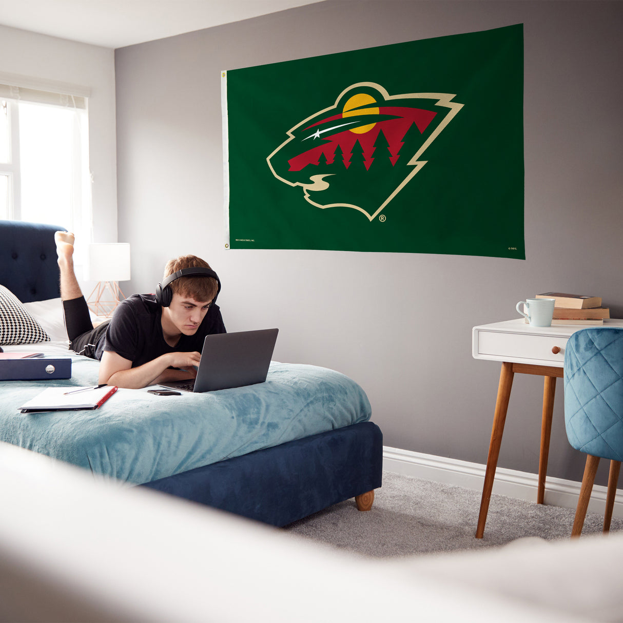 NHL Minnesota Wild 3x5 Banner Flag Fan Gear NHL Minnesota Wild